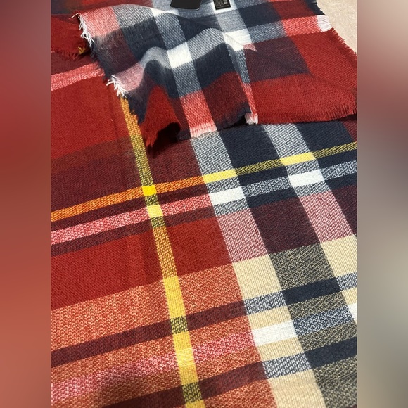 ZARA the plaid scarf 2014 NWT - Picture 3 of 4